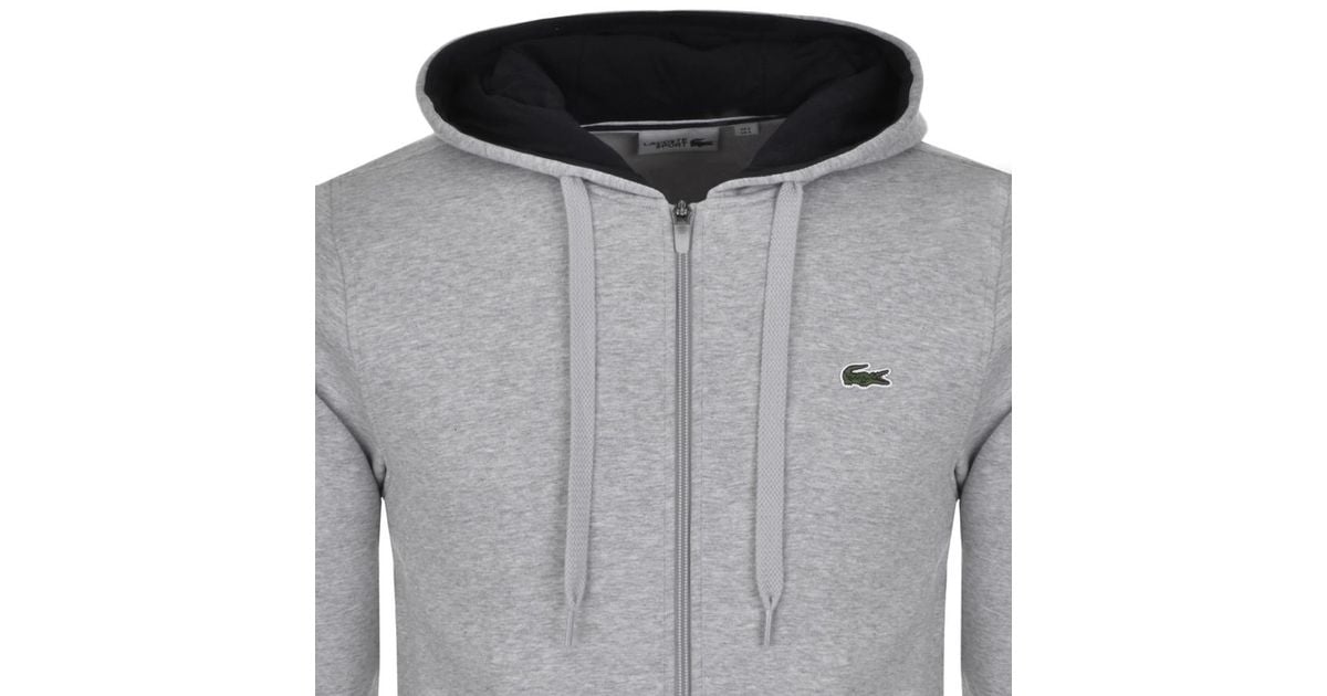 lacoste sport zip up sweatshirt
