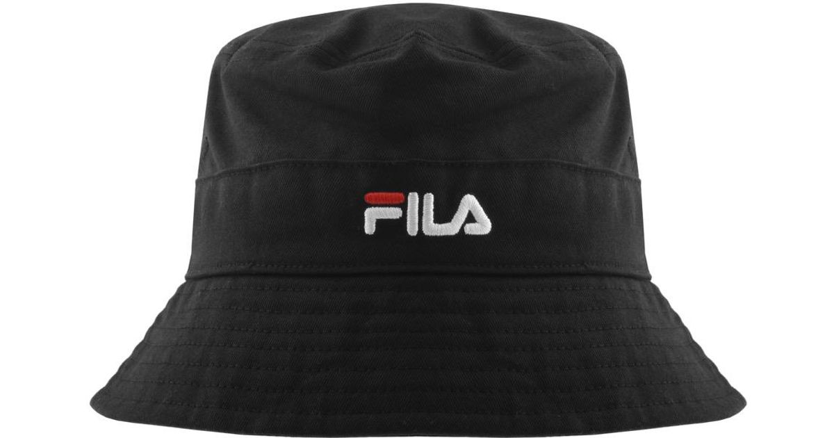 black fila hat