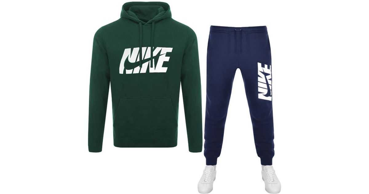 nike gx fleece hooded tracksuit