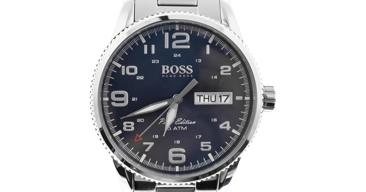 hugo boss pilot vintage mens quartz watch