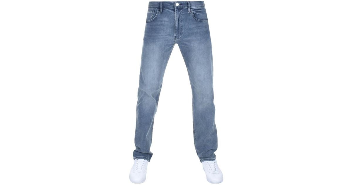 Denim J15 Relaxed Straight Jeans 