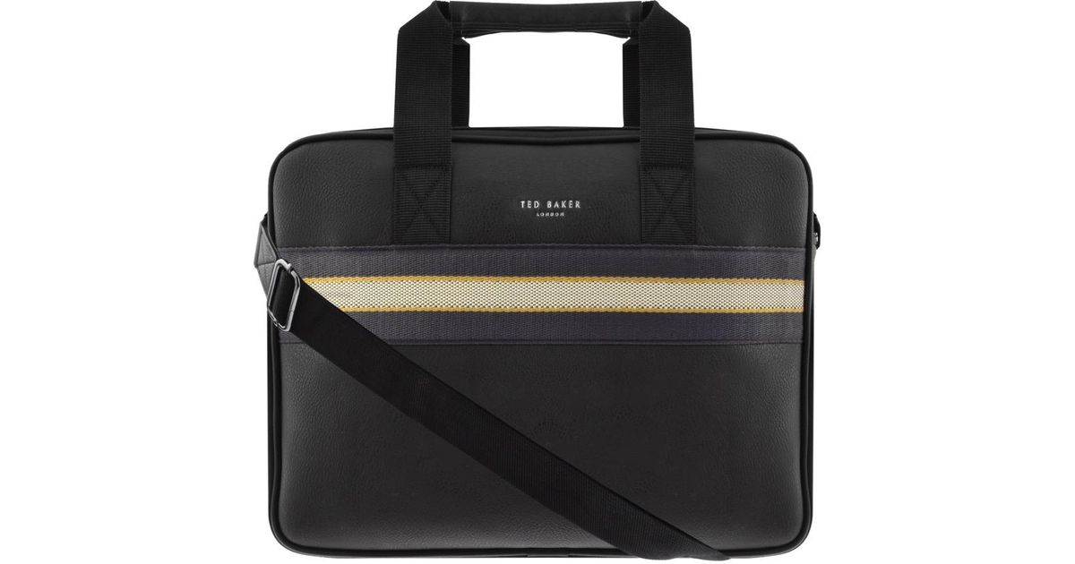 Ted Baker Sandar Laptop Bag Black For Men Lyst Ted Baker Sandar Laptop Bag Black For Men Lyst