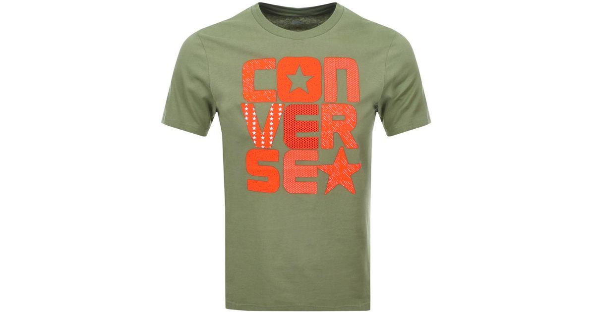 green converse t shirt