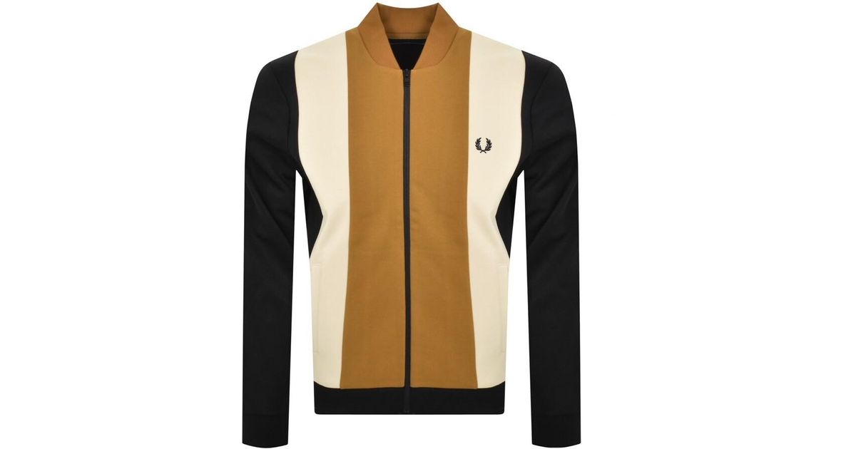 Fred perry colour block track jacket hotsell