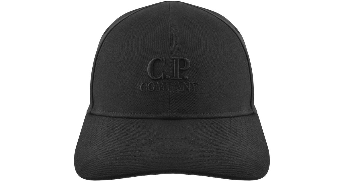 C.P. Company Cp Company Baseball Cap in Black for Men | Lyst UK