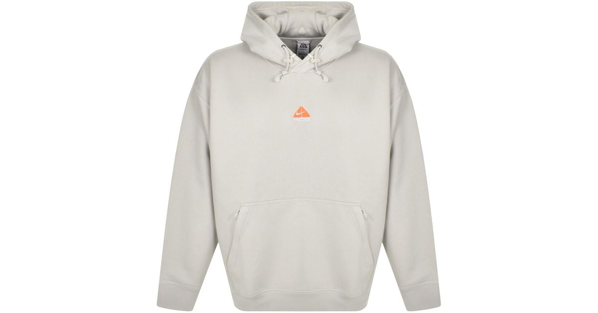 nike acg hoodie grey