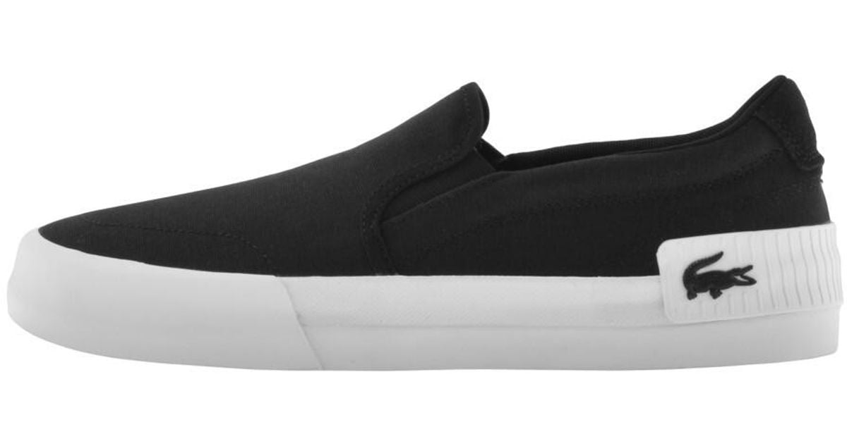 slip on lacoste womens