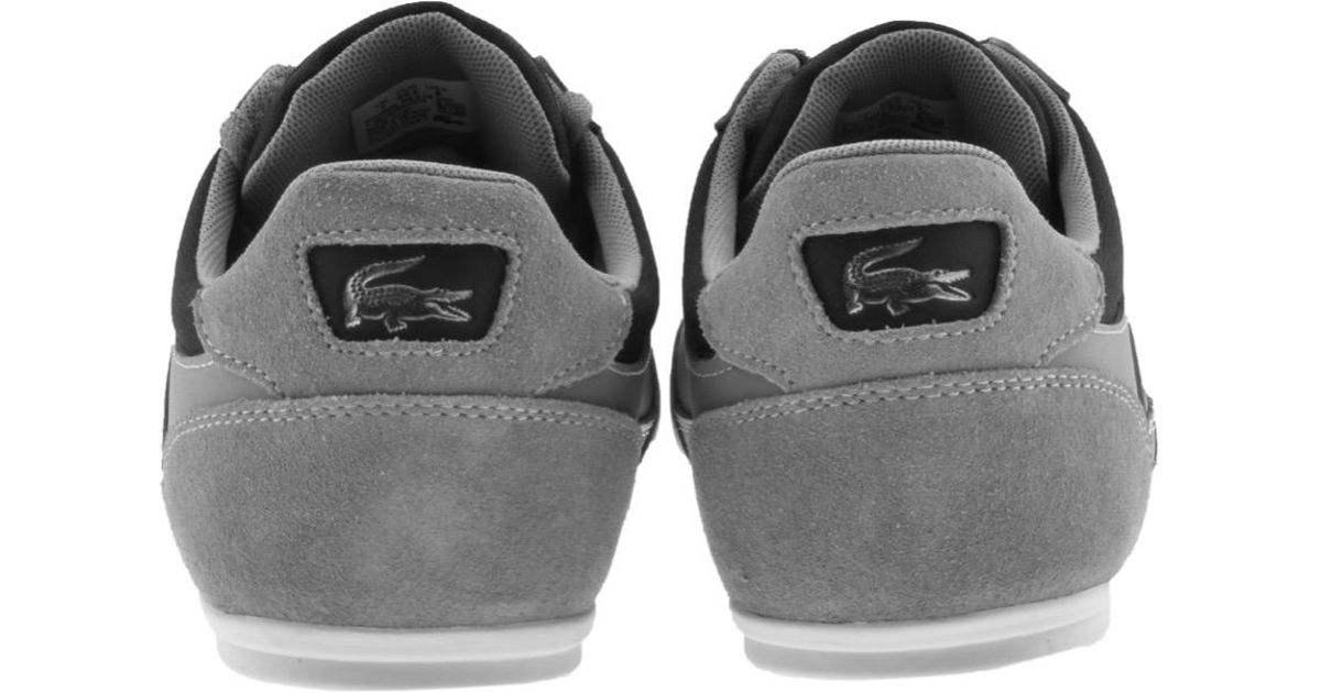 lacoste chaymon trainers grey