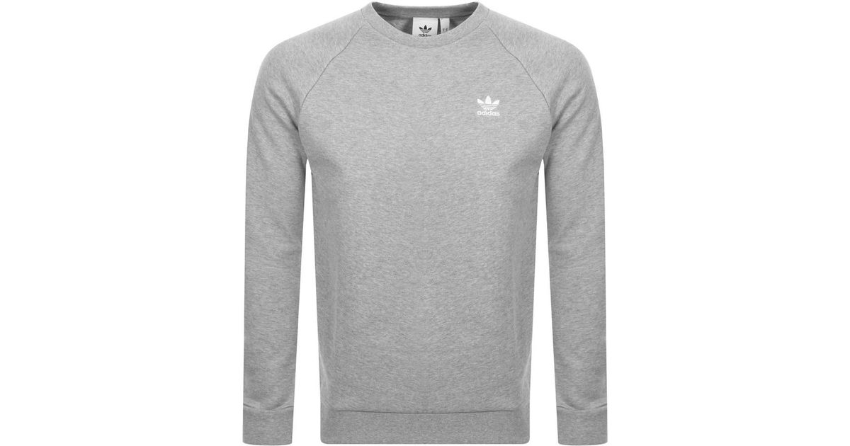 adidas classic grey sweatshirt