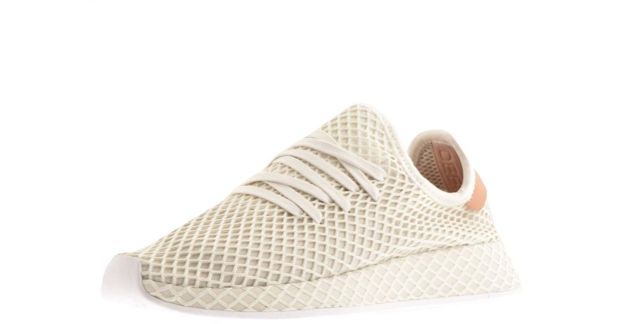 adidas deerupt cream white