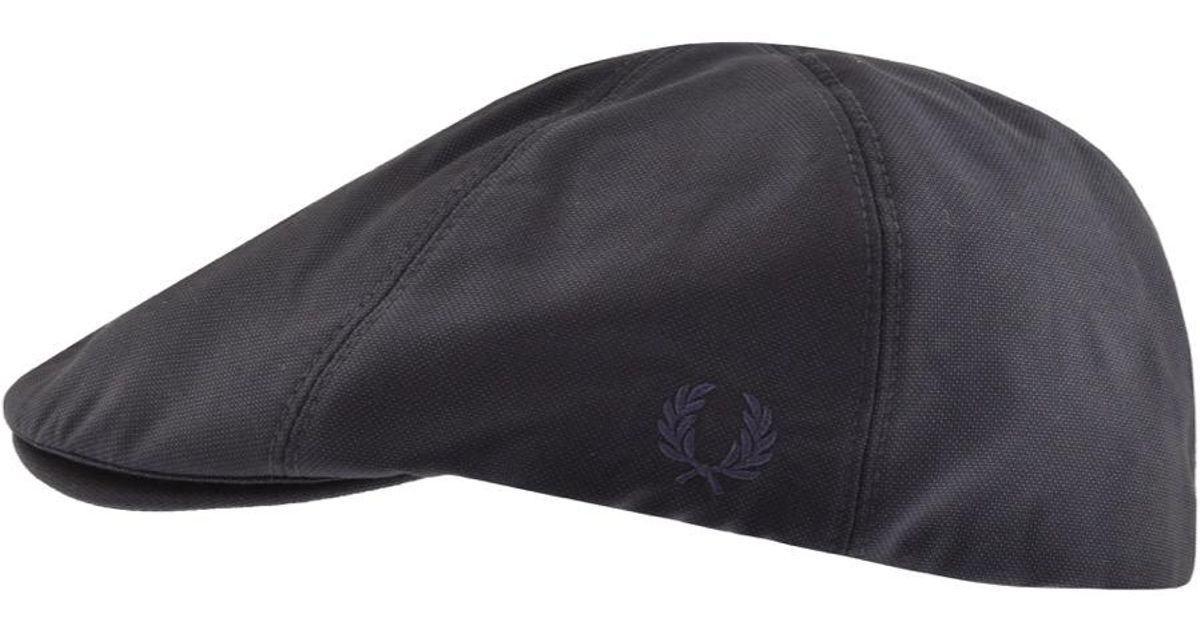 fred perry tonal flat cap