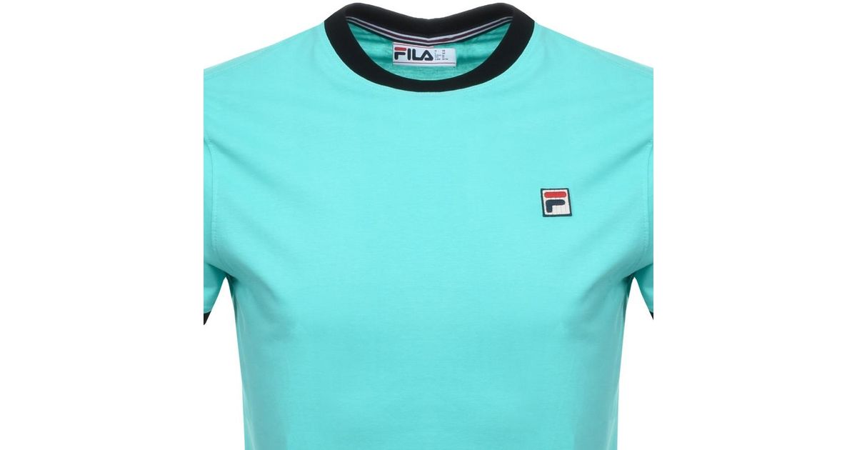 fila t shirt green