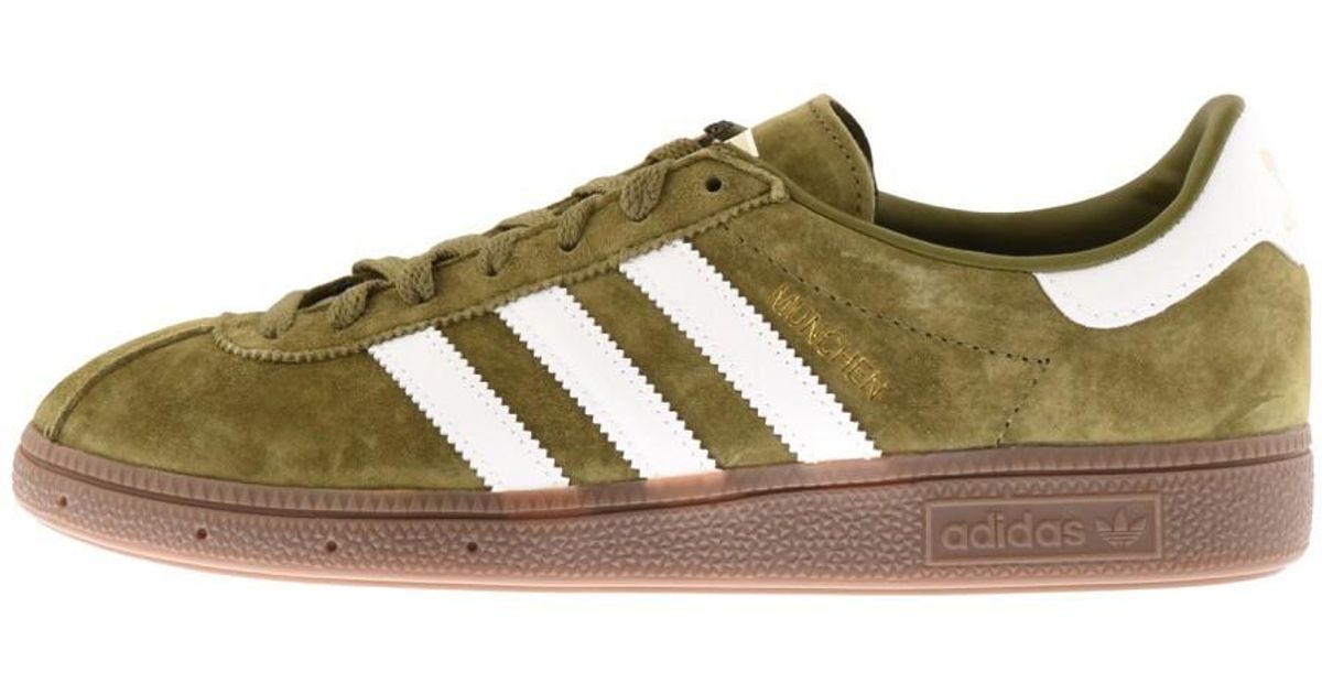 adidas mens khaki trainers
