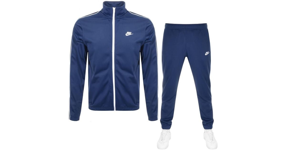 nike tech navy tracksuit
