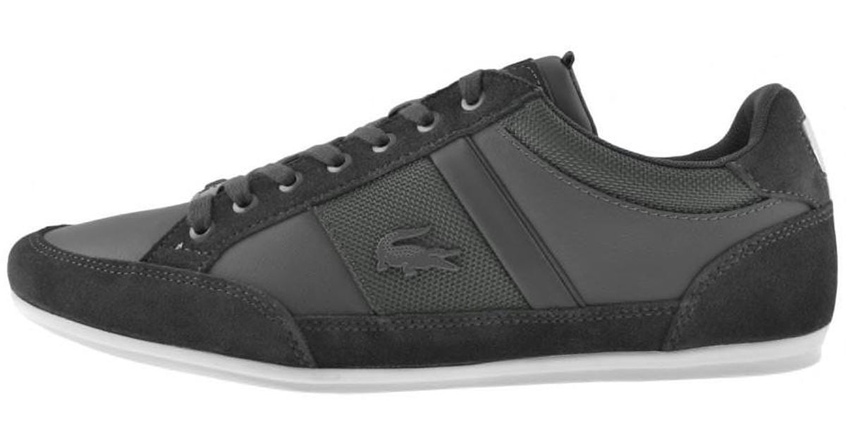 Lacoste chaymon trainers grey 2025