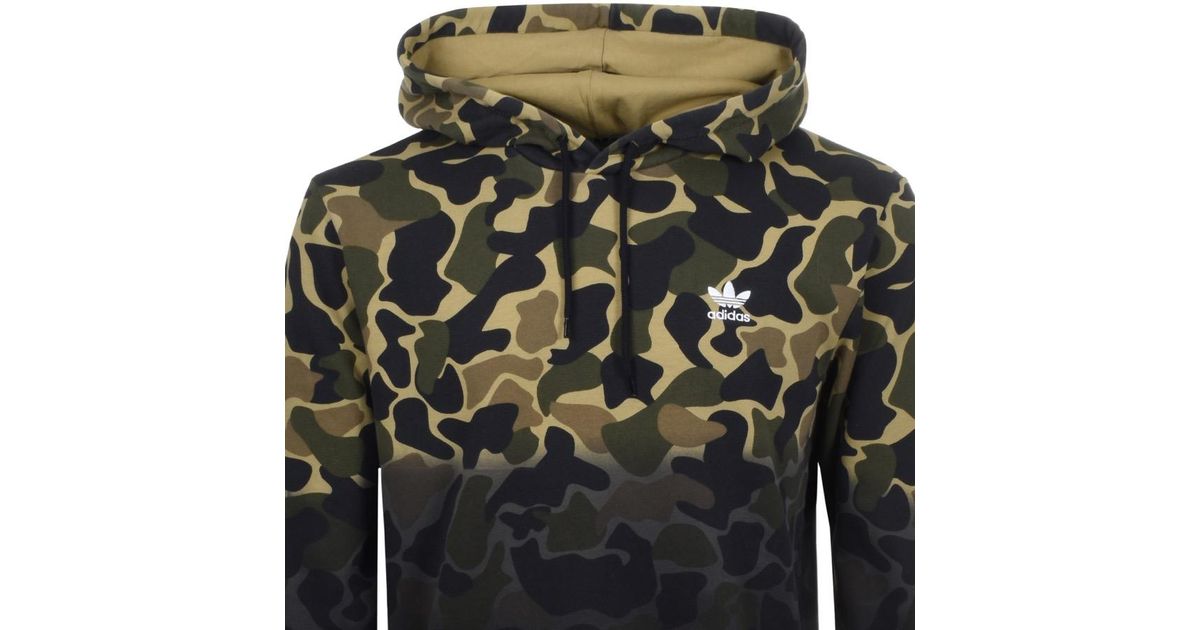 adidas green camo hoodie
