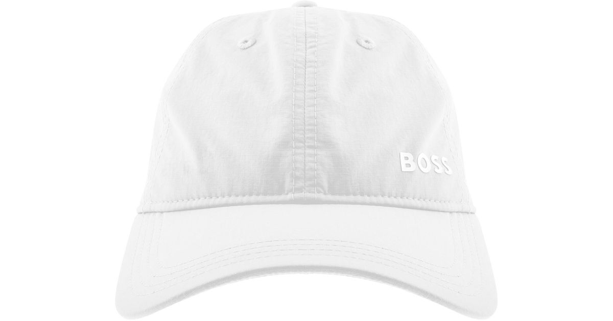 BOSS Boss Lach Rs Baseball Cap in White for Men | Lyst UK
