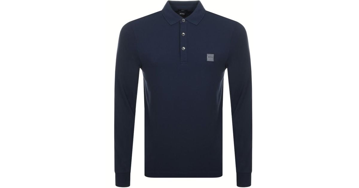 hugo boss polo shirt size large