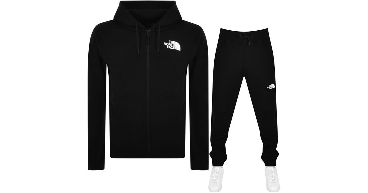 The North Face Icon Tracksuit in Black for Men | Lyst