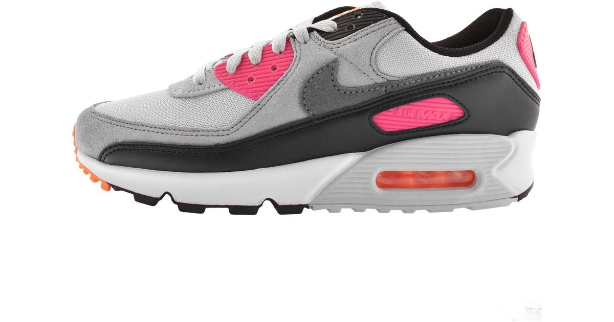 Nike Air Max 90 Trainers in Red for Men Lyst UK