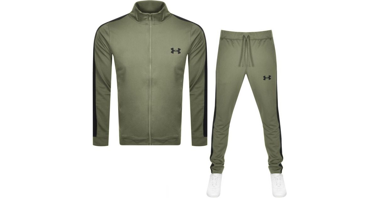 Under Armour Emea Tracksuit in Green for Men | Lyst