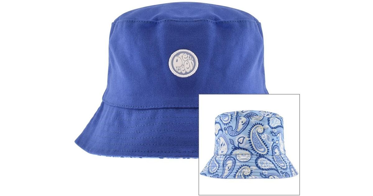 Cotton Paisley Reversible Bucket Hat 