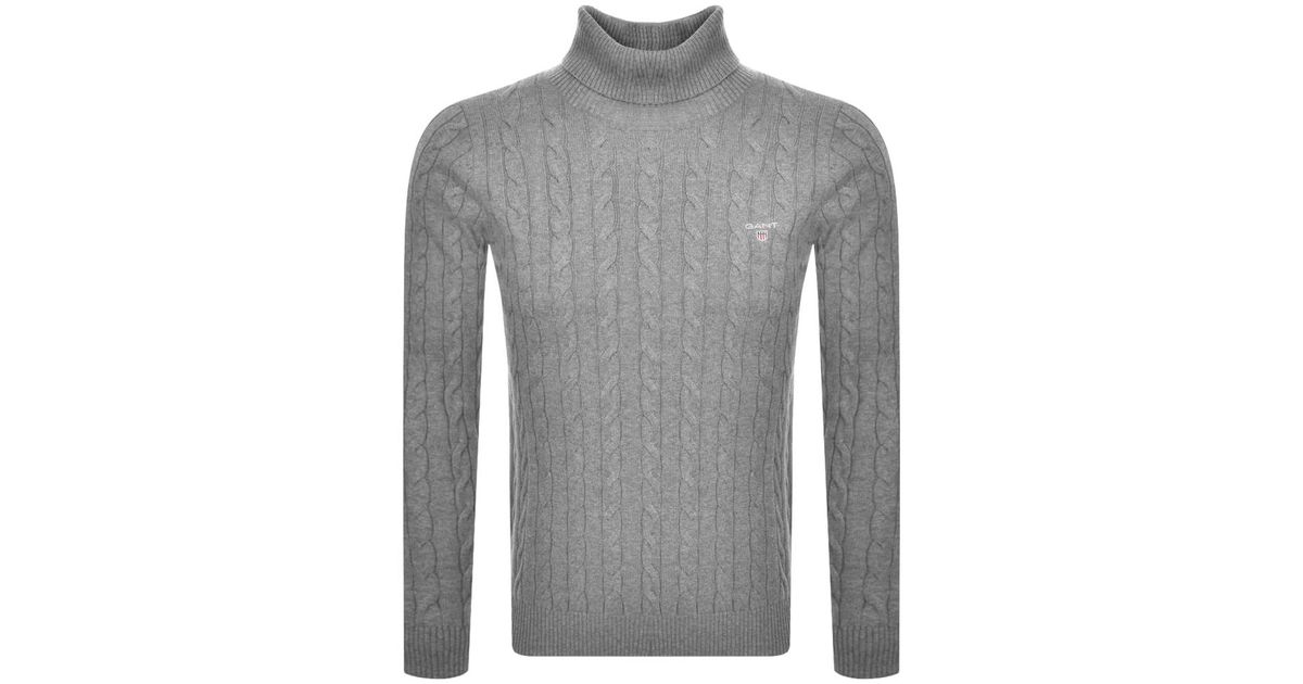 gant roll neck jumper