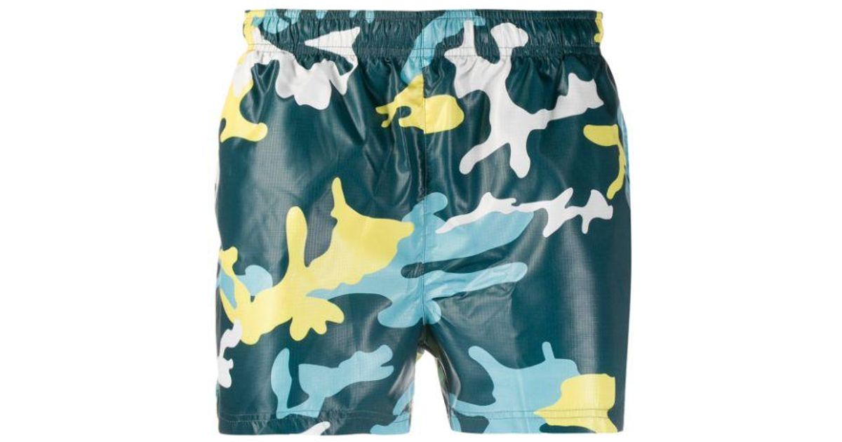 hugo boss camo swim shorts