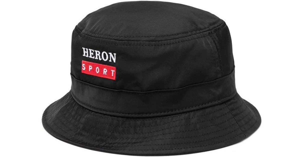 Heron Preston Heron Sport Bucket Hat Black for Men | Lyst