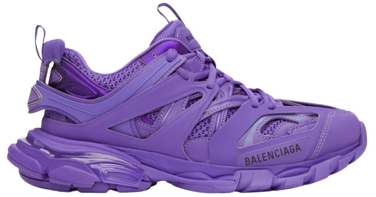 Balenciaga track purple