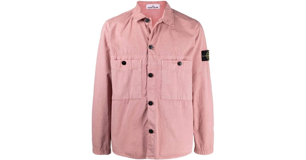 mens stone island over shirt
