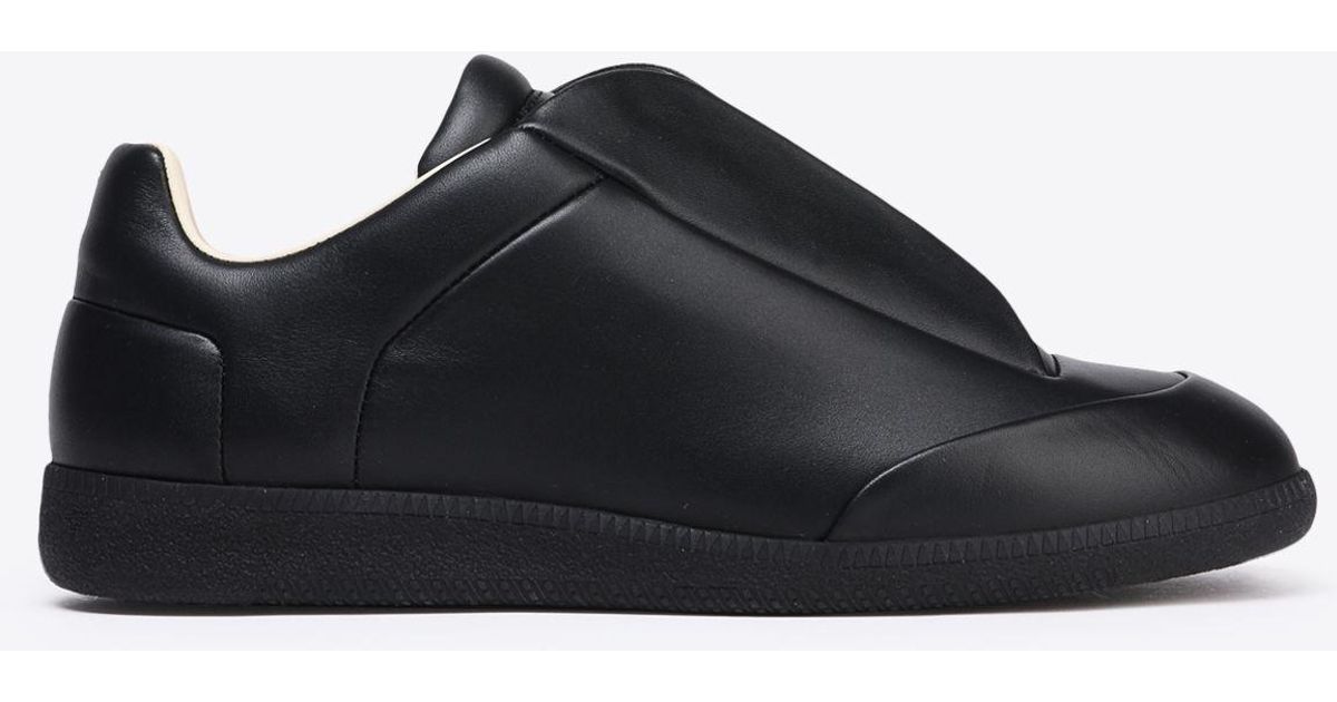 maison margiela future low black