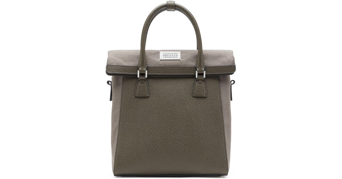 Maison Margiela 5Ac Daily Vertical Small in Gray | Lyst