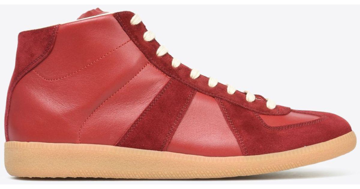 margiela replica high top