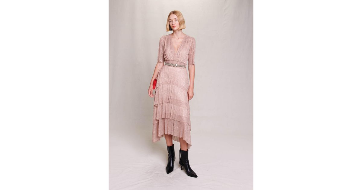 Robe maje 2025 rose poudrée