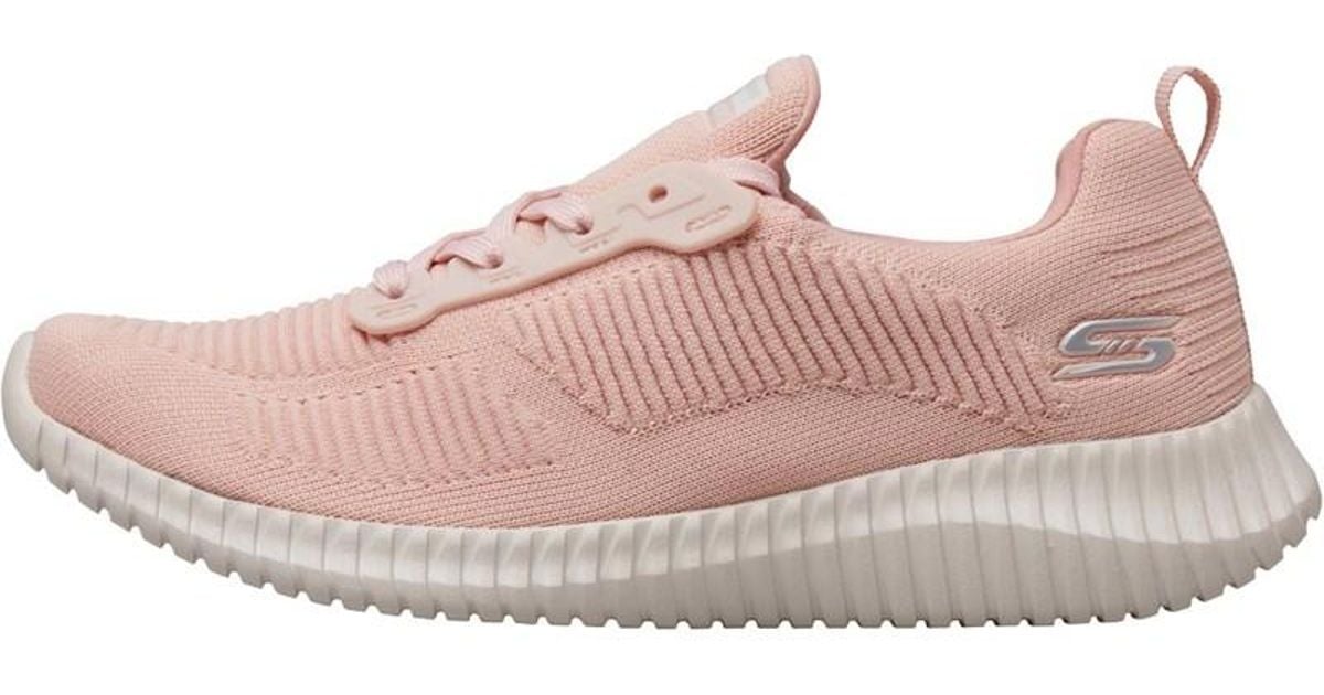 skechers social muse pink
