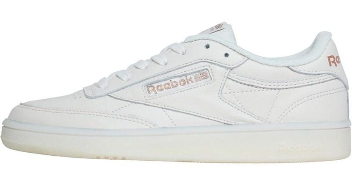 reebok club c 85 chalk rose gold