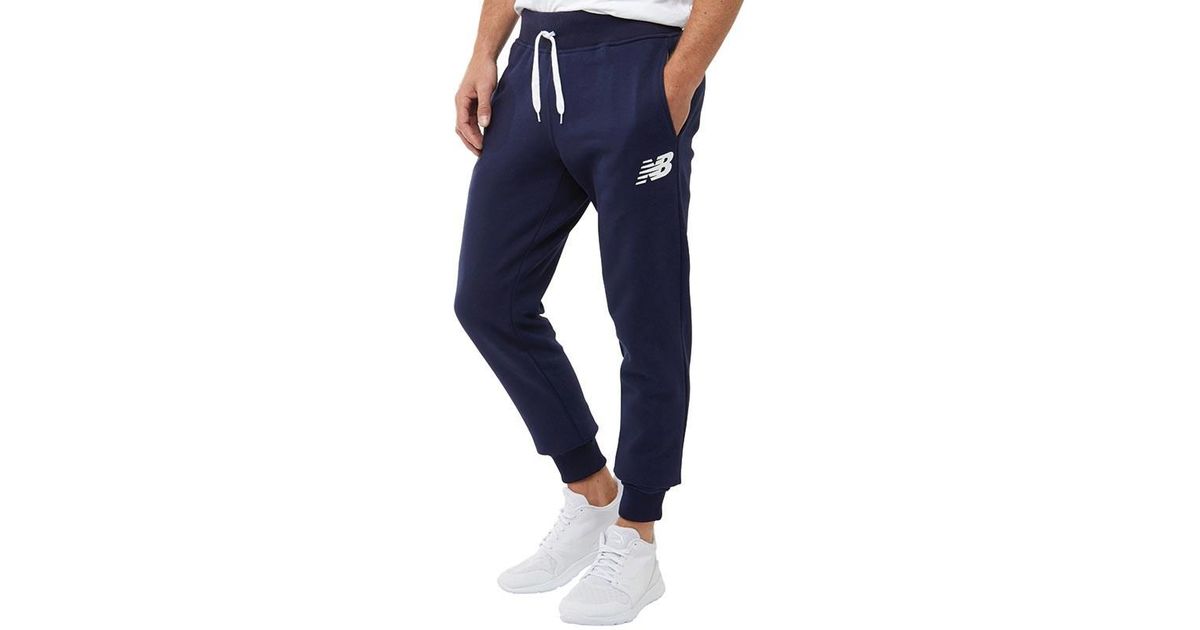 new balance mens slim fleece pants