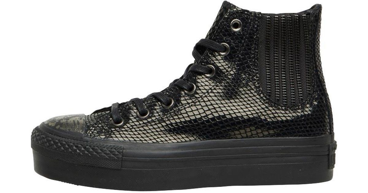 snakeskin trainers womens