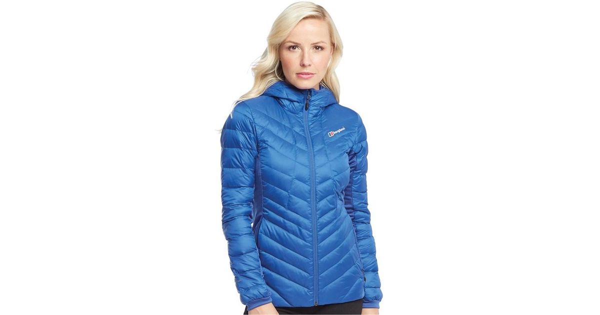 berghaus mens hudswell hydrodown insulated jacket snorkel blue