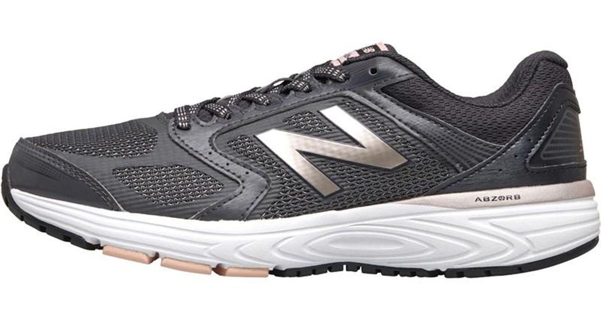 new balance womens w560 v7 neutral running shoes charcoal