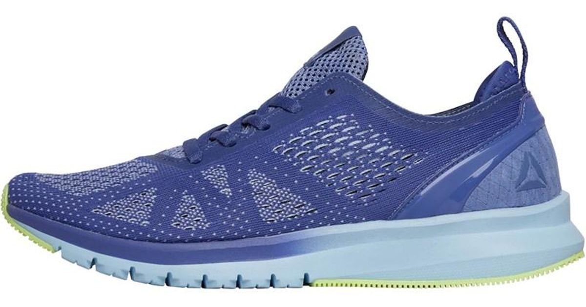 reebok print smooth womens blue