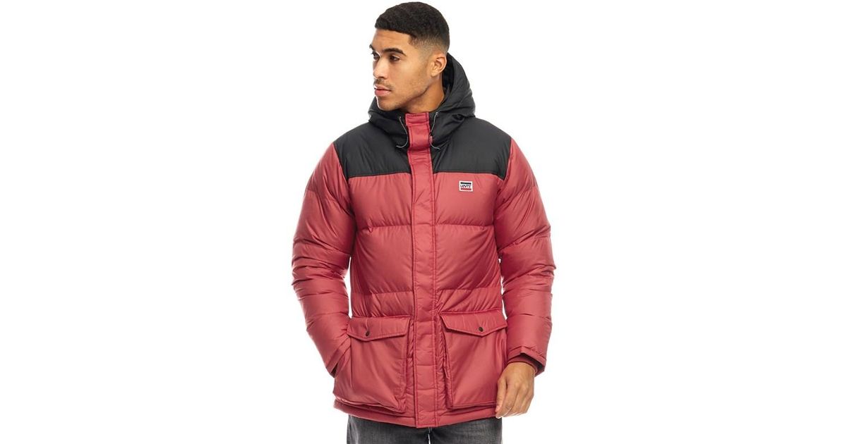 levis down puffer parka