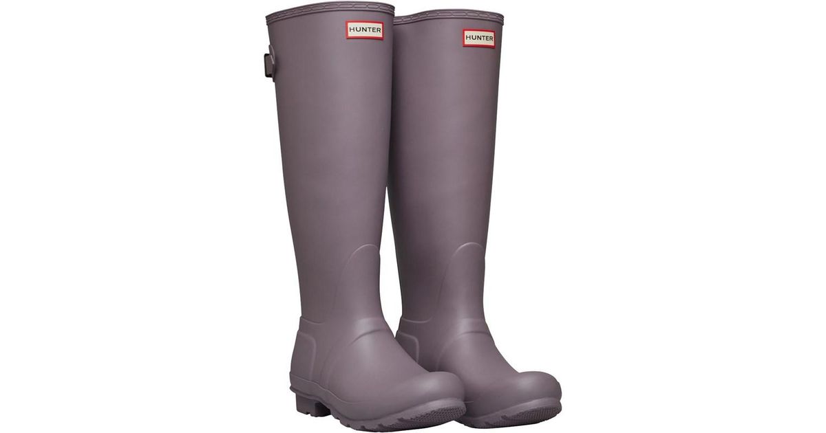 Mauve hunter wellies Clearance
