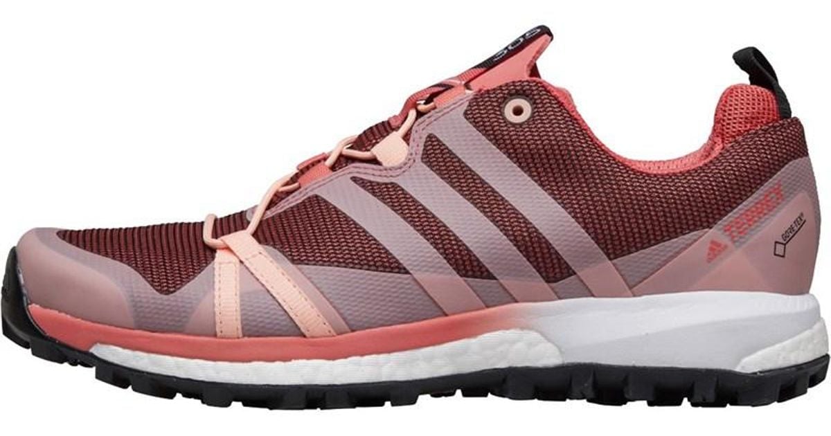 Adidas Terrex Agravic Gtx Gore tex Trail Running Shoes Tactile Pinkhaze Coralcloud White Adidas Terrex Agravic Gtx Gore tex Trail Running Shoes Tactile Pinkhaze Coralcloud White