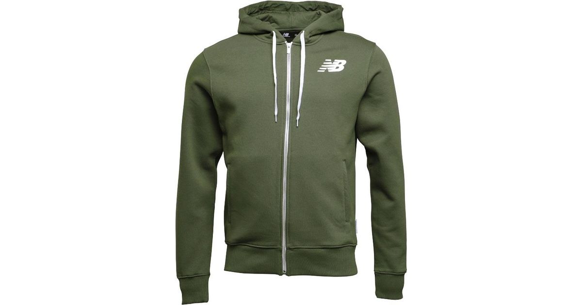 new balance green hoodie