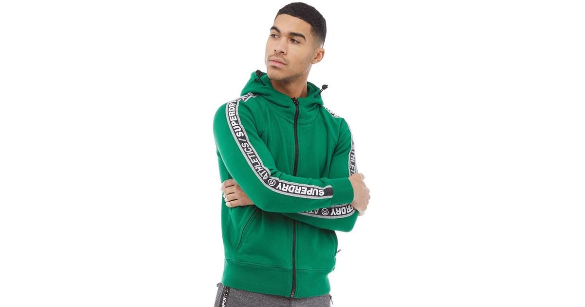 superdry stadium zip hoodie