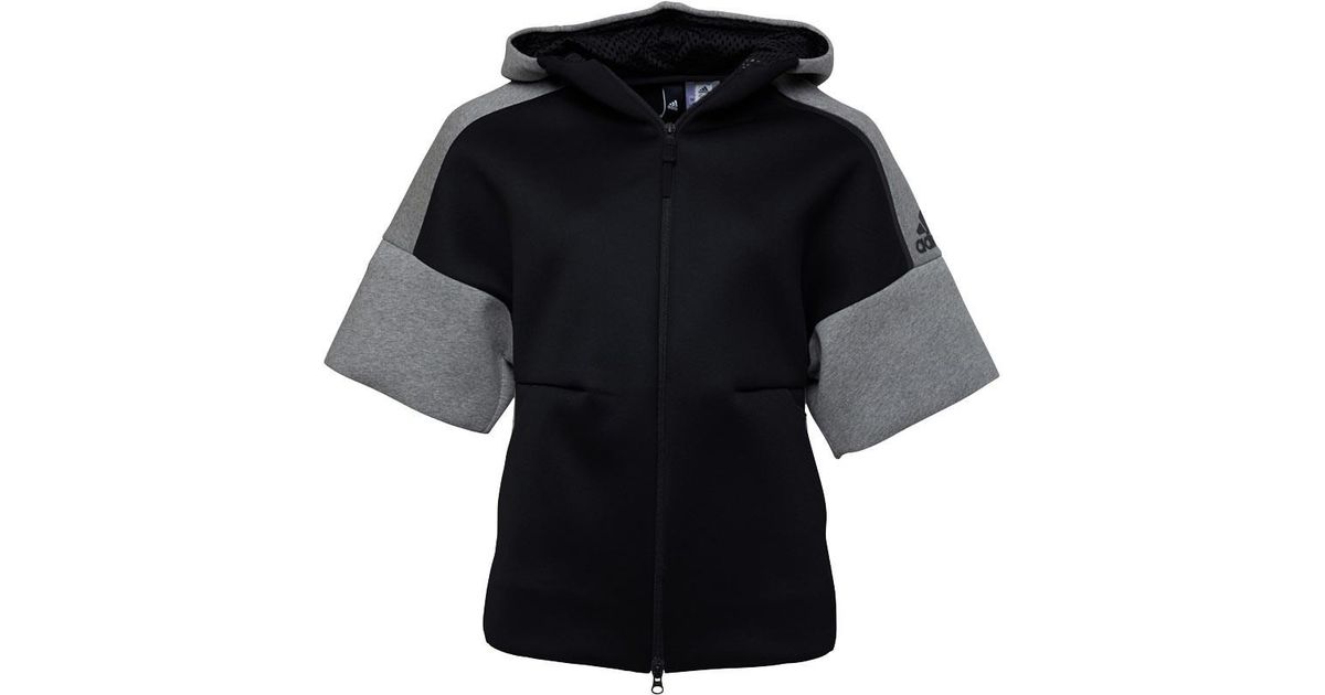 adidas zne short sleeve hoodie