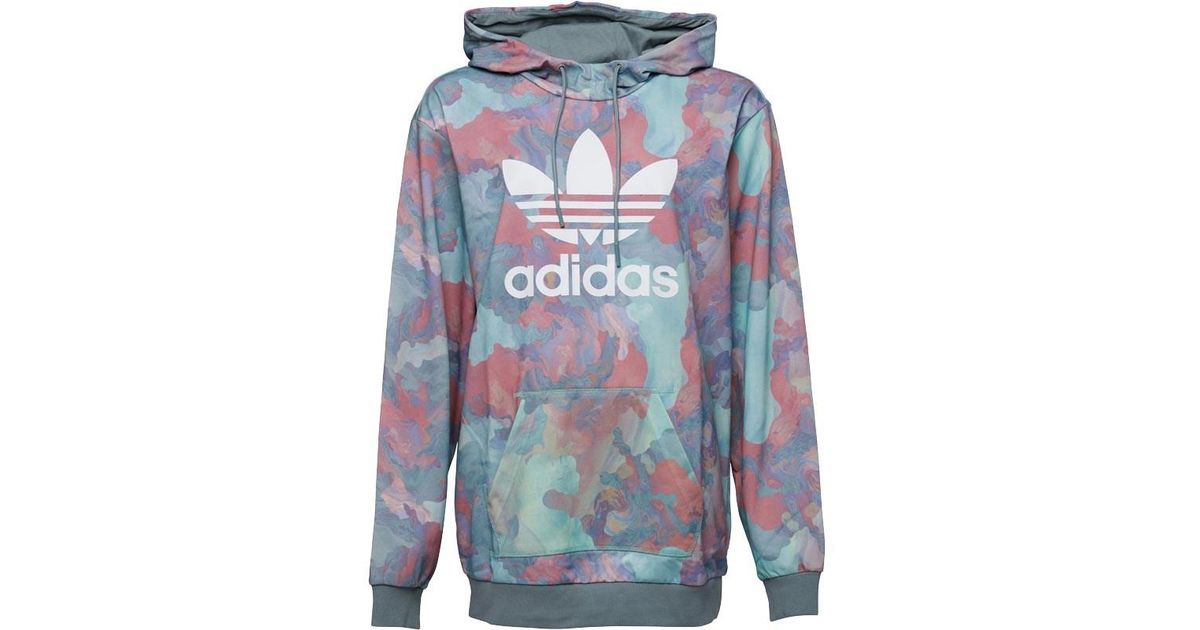 adidas pastel camo long hoodie