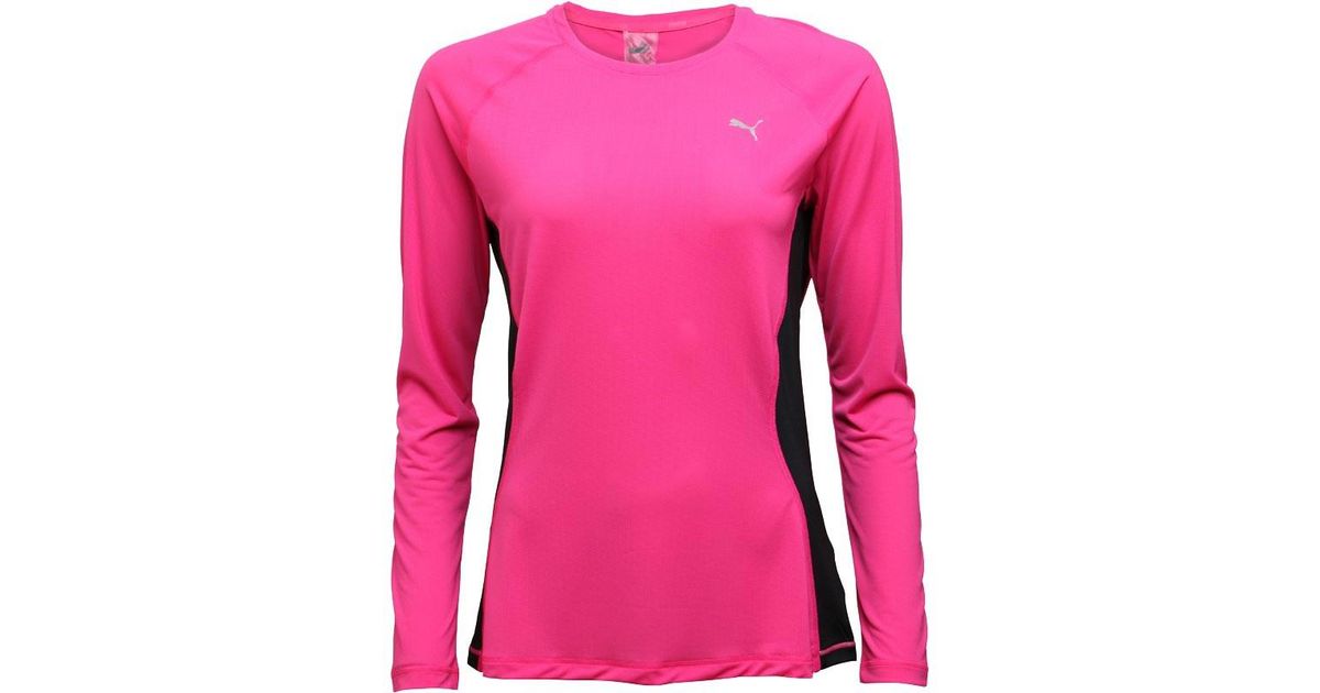 puma long sleeve running top
